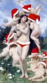 Weihnachten Engel Amor um Venus original